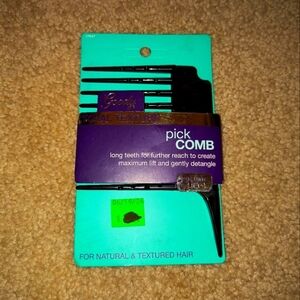 Goody Black Pick Comb for Textured Hair